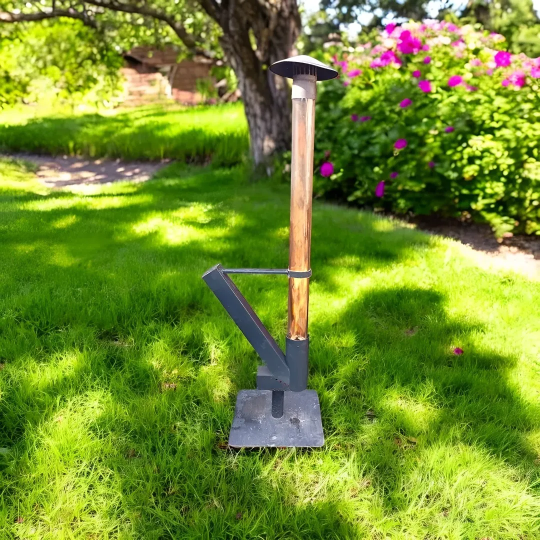1754365044-1-Outdoor-Patio-Heater-with-Wood-Pellets.webp Kurt – Terrassvärmare med Träpelleter - Bilde 1
