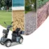 Scoo - Elektrisk mobilitetsscooter för seniorer – Hopfällbar, 4-hjulig, roterbar sits - Bilde 2