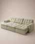 Tiffany utdragbar soffa i chenille - Bilde 2