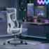 Ergonomisk kontorstol av høy kvalitet med fotstøtte - Bilde 5