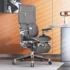 Ergonomisk kontorstol av høy kvalitet med fotstøtte - Bilde 2