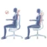 Ergonomisk kontorstol av høy kvalitet med fotstøtte - Bilde 3